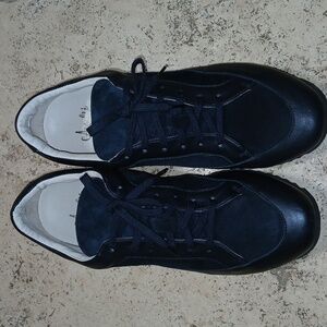 Amalfi by Rangoni Regalo Womens Black  Lace-Up Sneakers Size 10